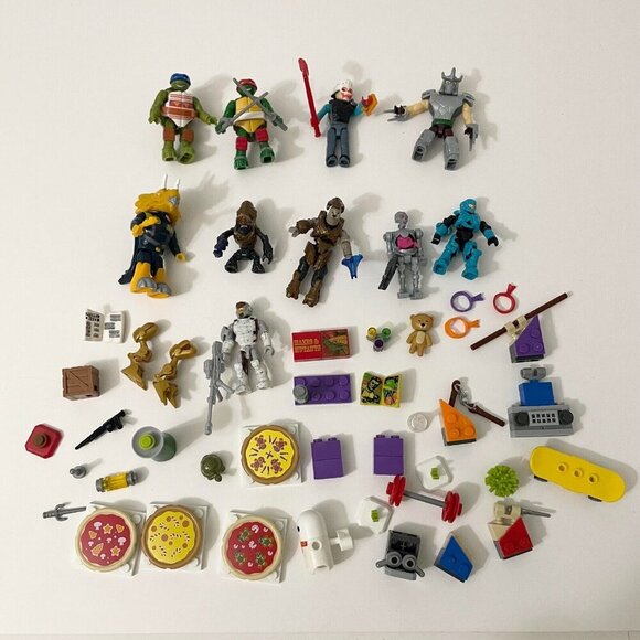 Mega Bloks Teenage Mutant Ninja Turtles Holiday Advent Calendar Tmnt Incomplete - Picture 1 of 13